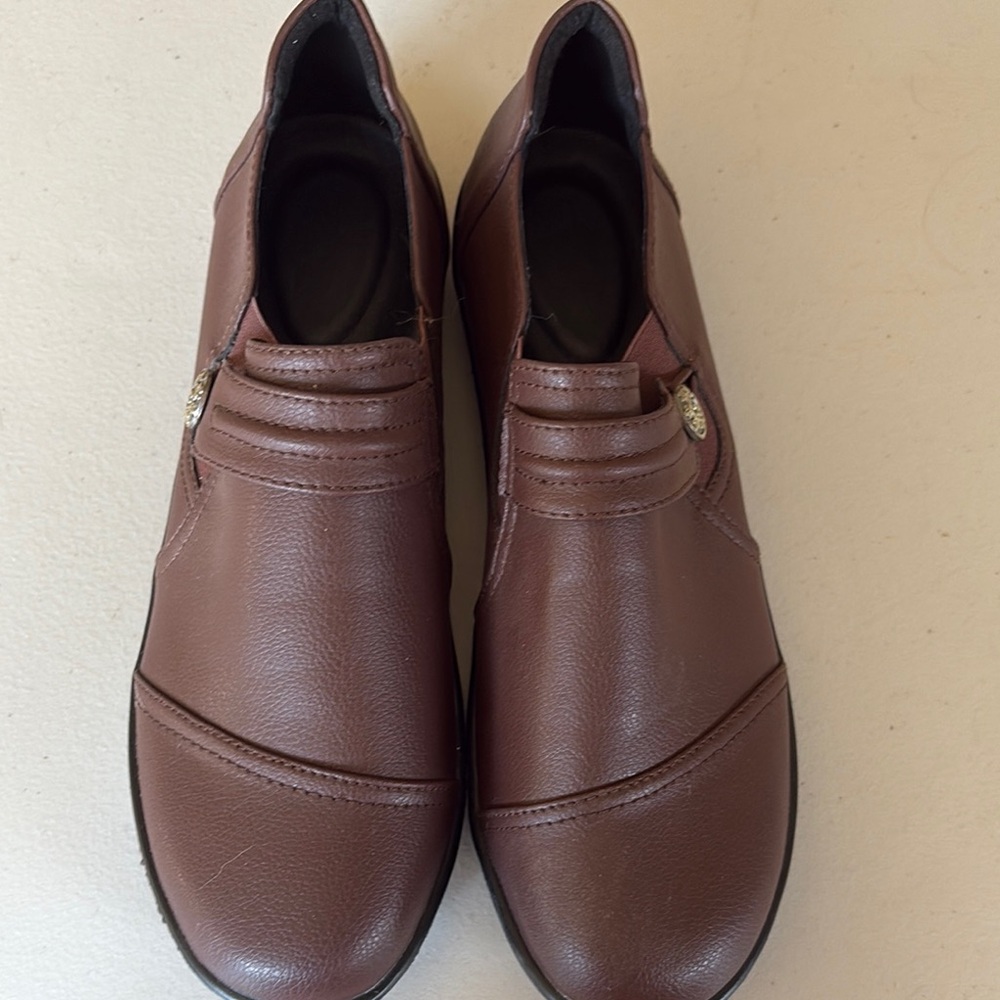Classic Brown Men's Slip-On Loafers